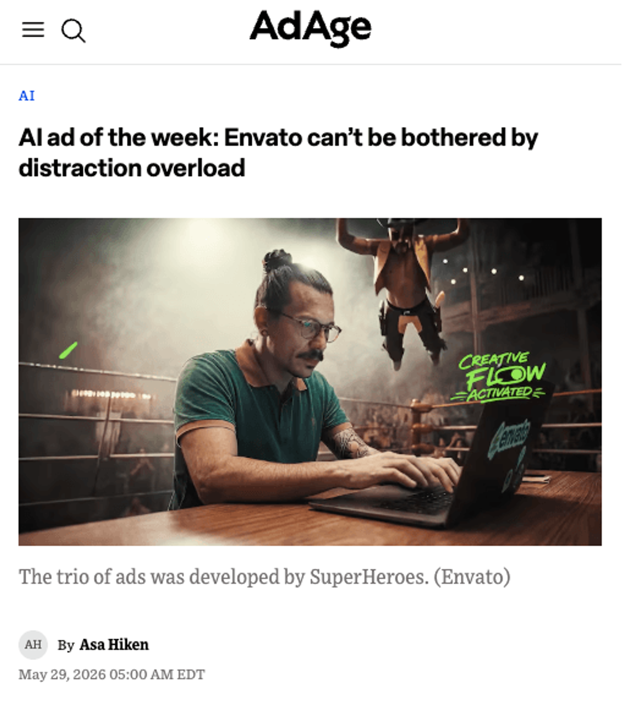 Creative Flow: Activated