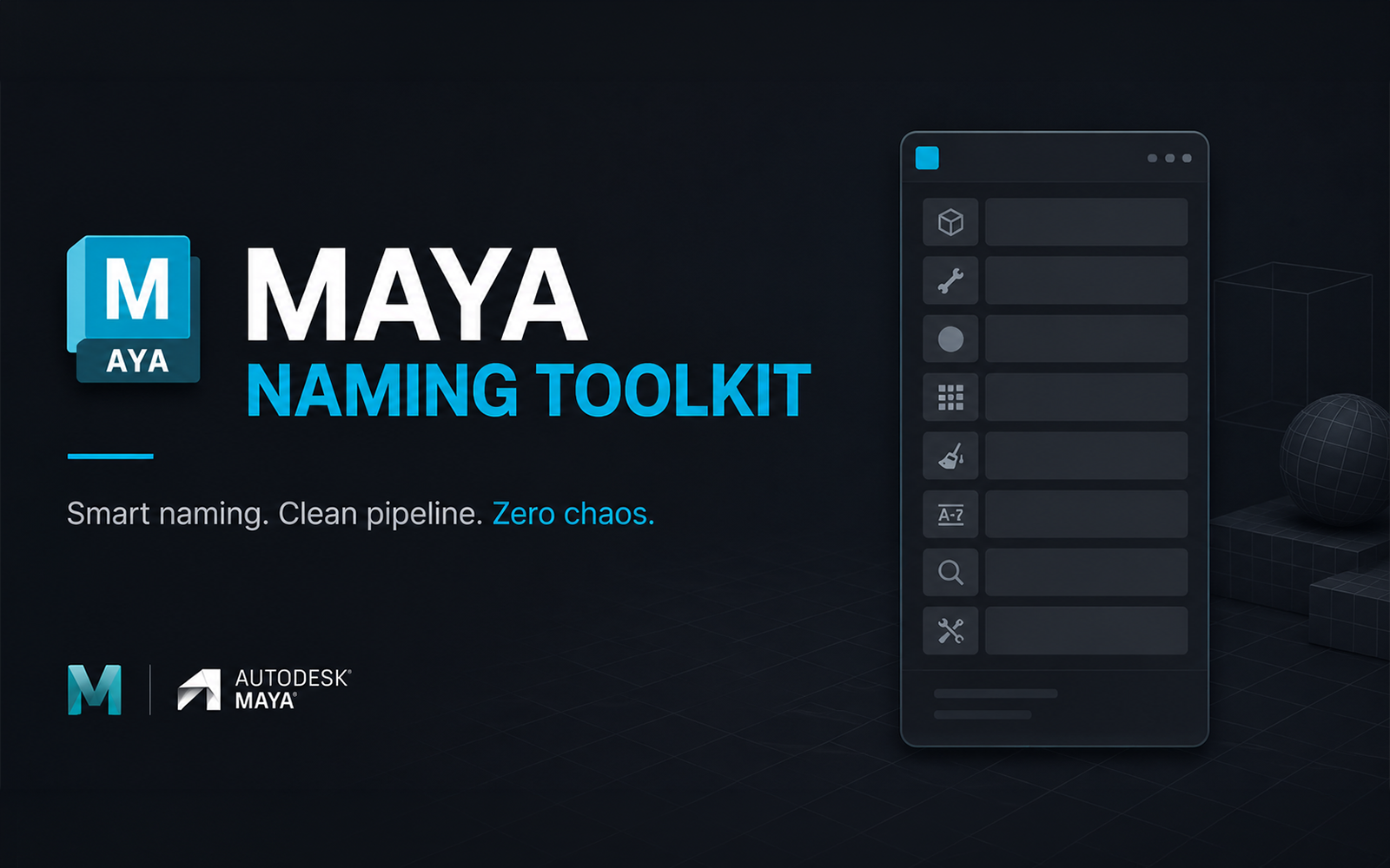 Maya Rename Script
