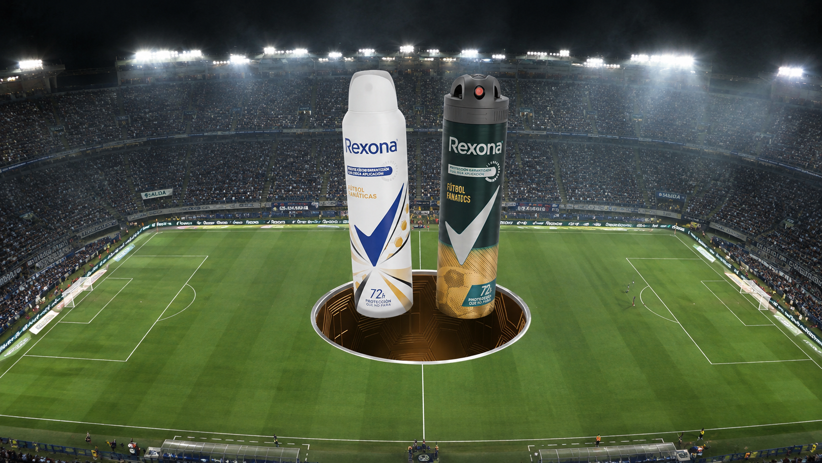 Rexona soccer field adds