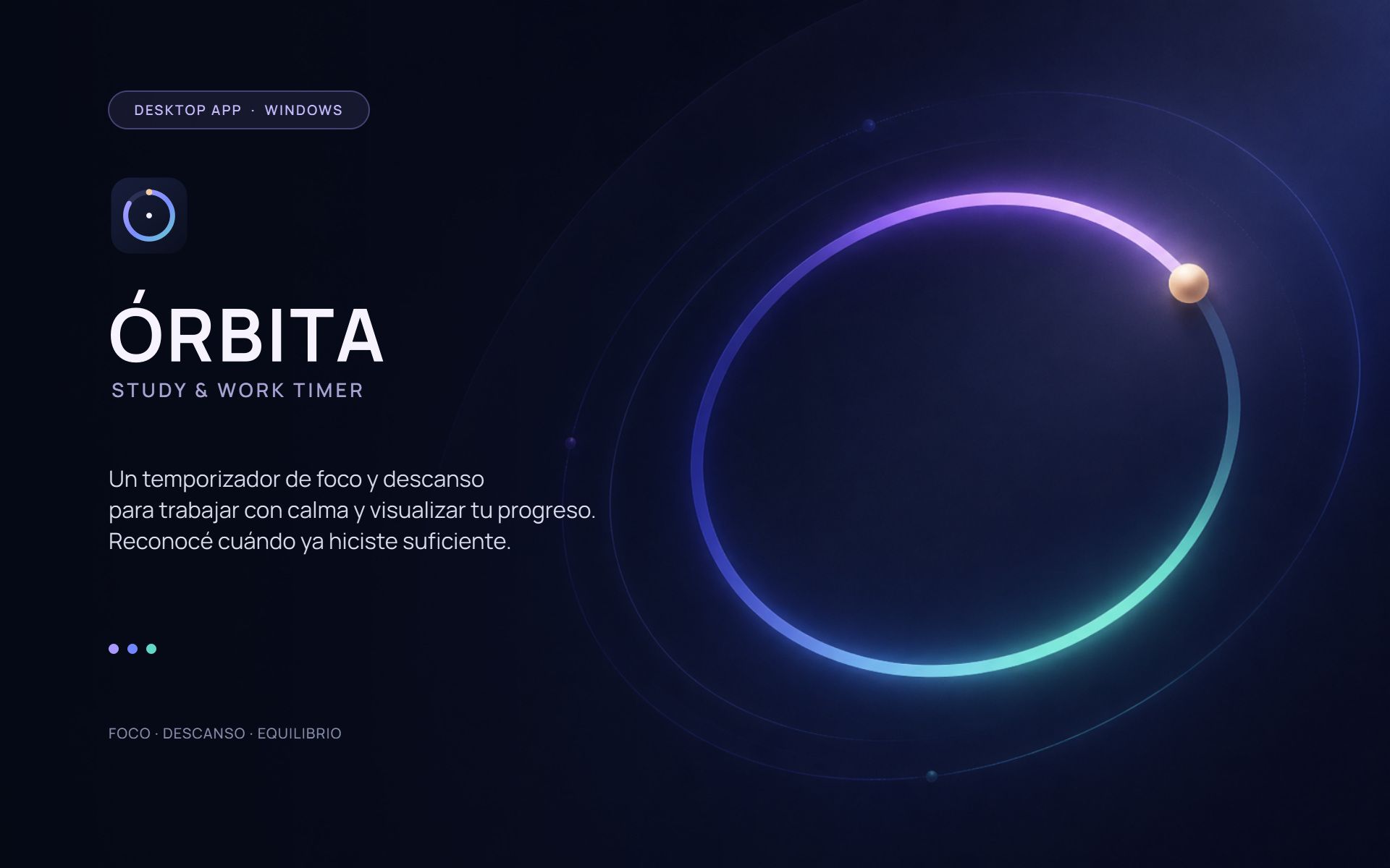 Orbita - Study & work timer