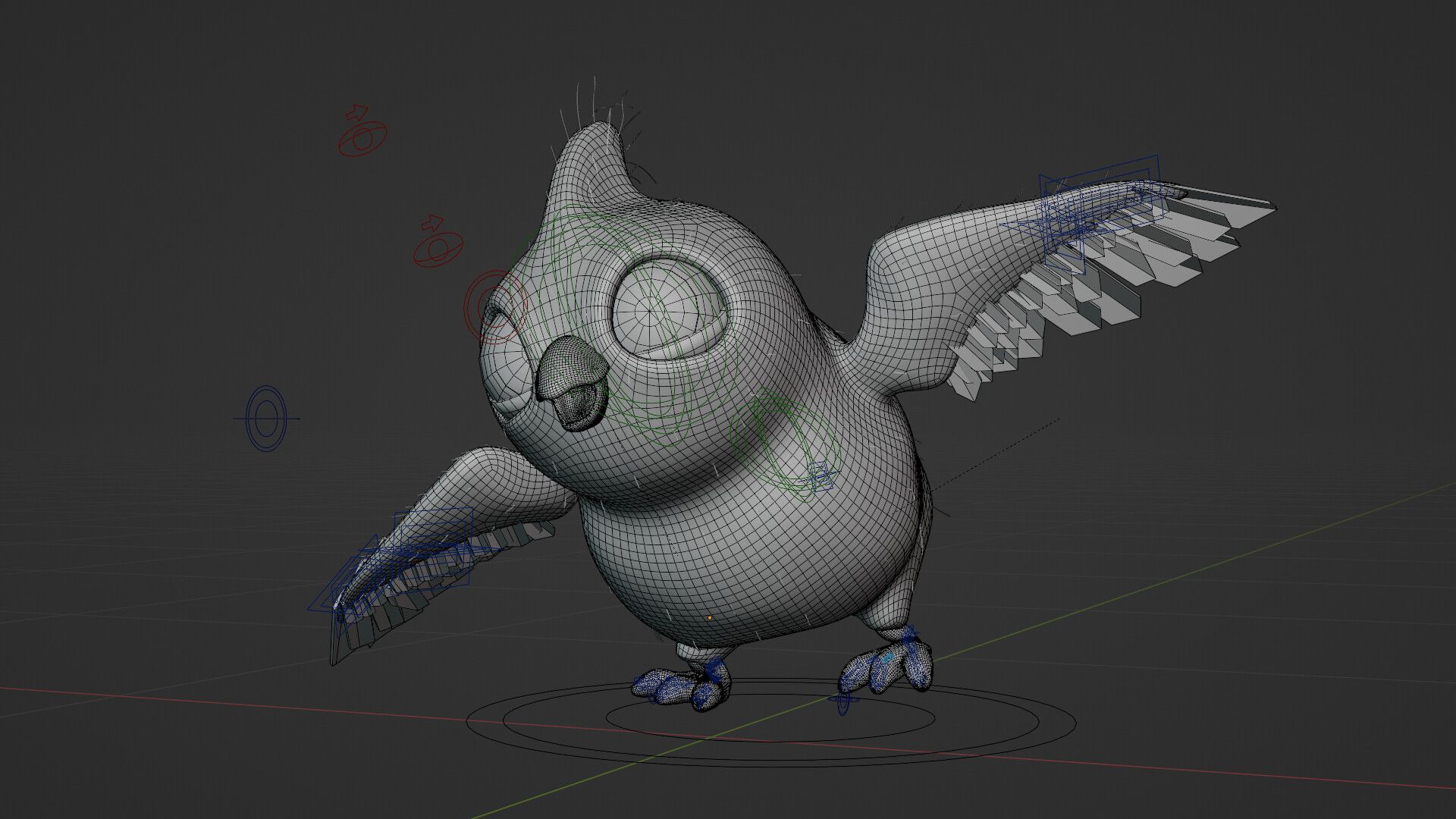 Bird Topology & rig