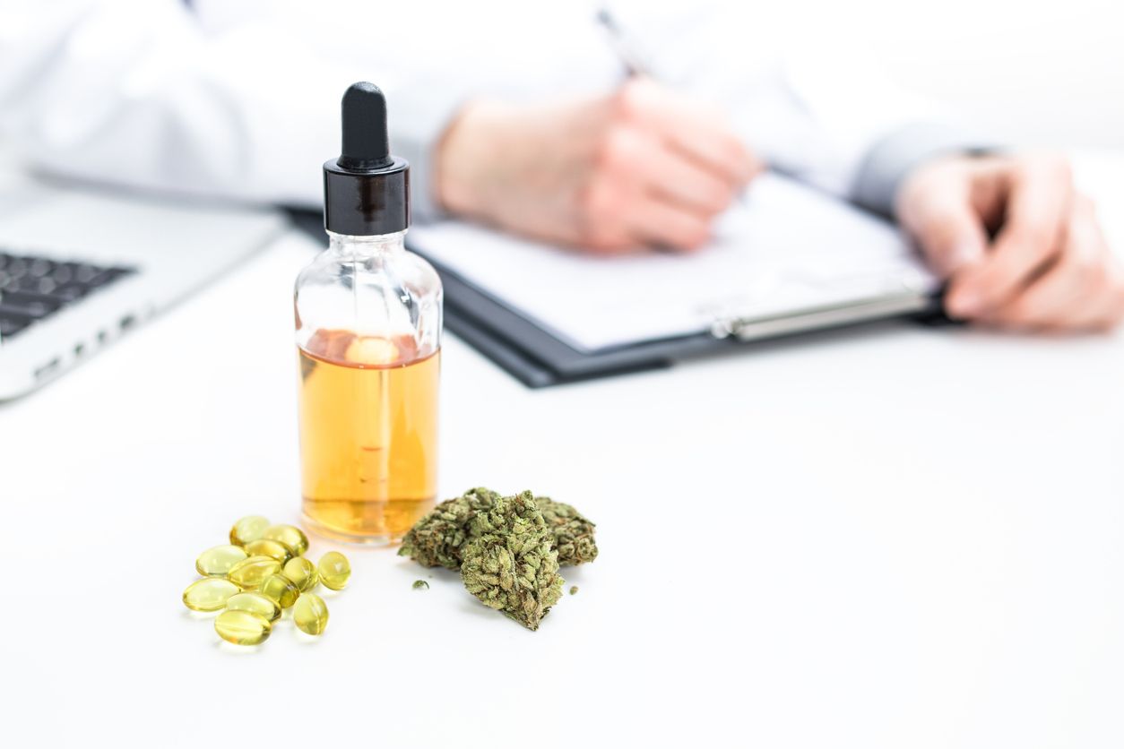 Produkte, die aus CBD-Extrakten hergestellt werden