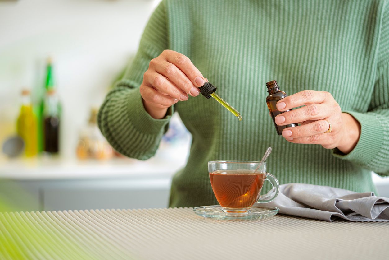 Medizinische Anwendung von Cannabistee