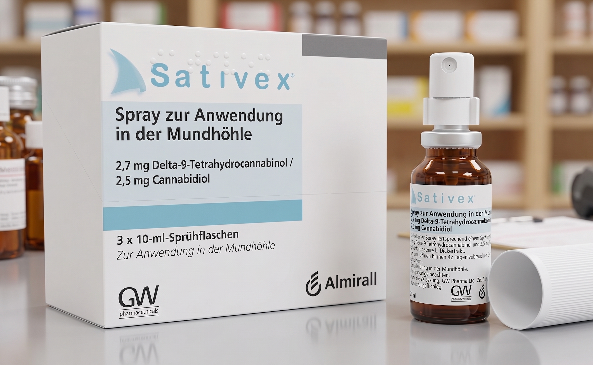 Sativex®: THC/CBD-Mundspray für Spastik bei Multipler Sklerose