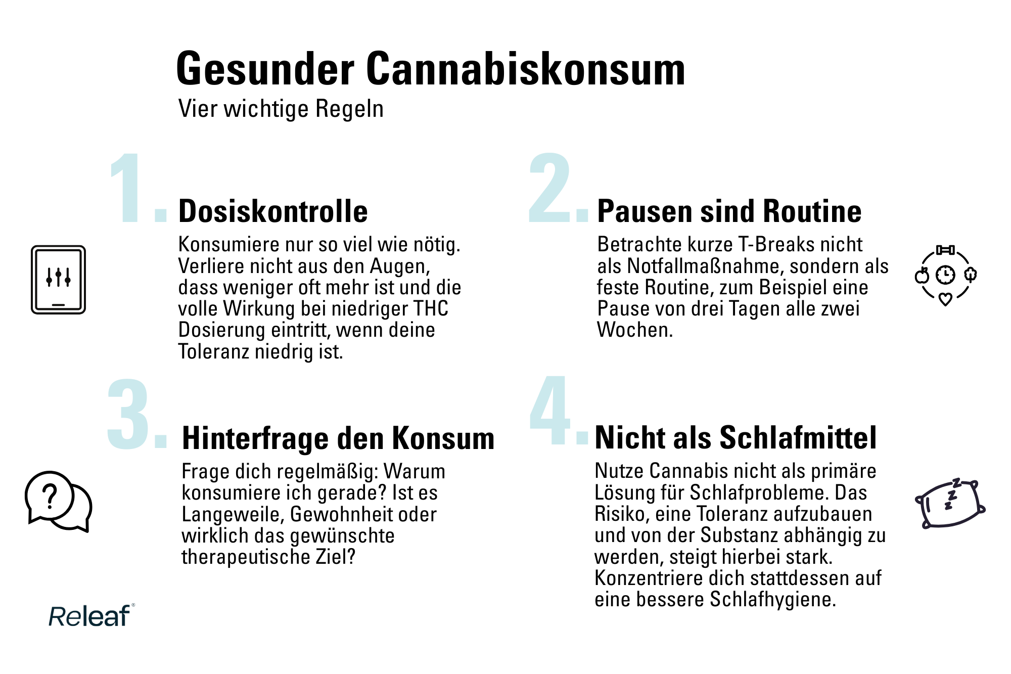Wichtige Hinweise zum gesunden Cannabiskonsum