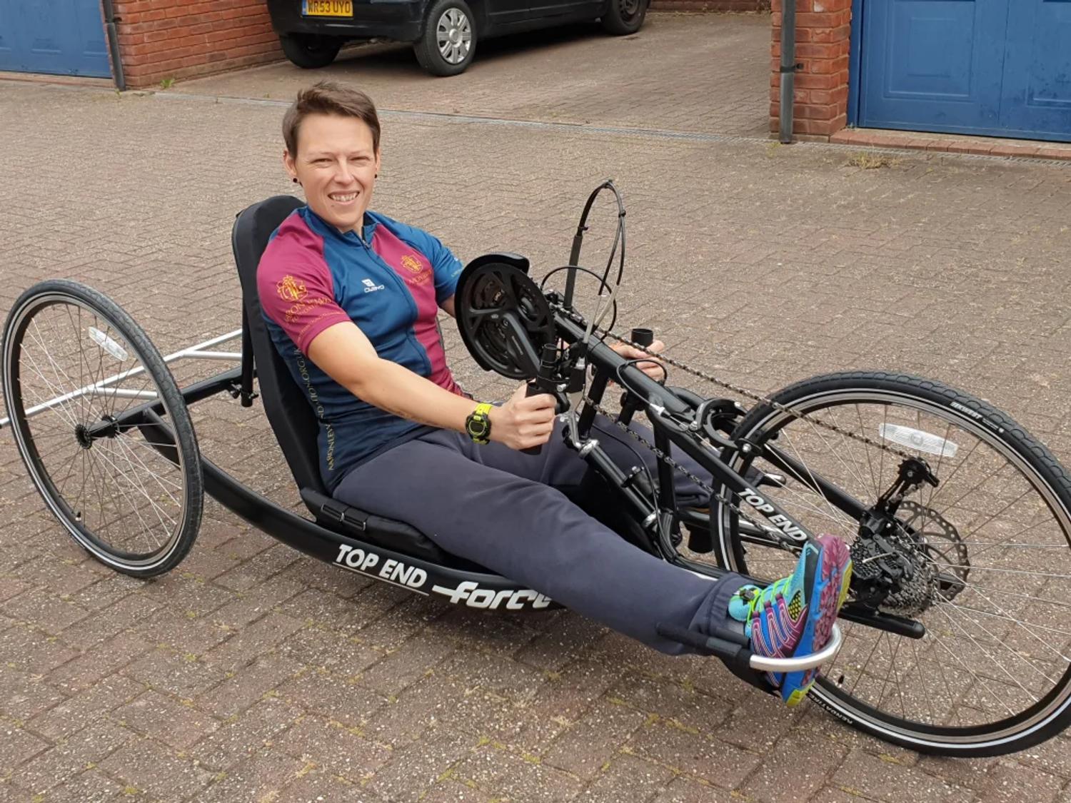 My new hand bike from ALF.