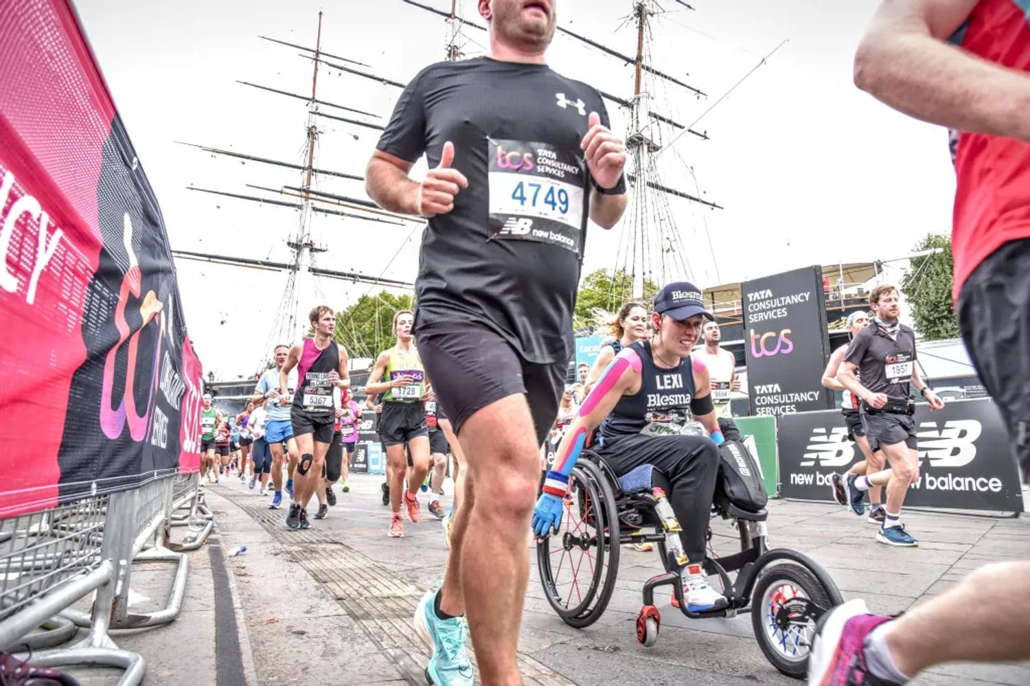 lexi competing in marathon