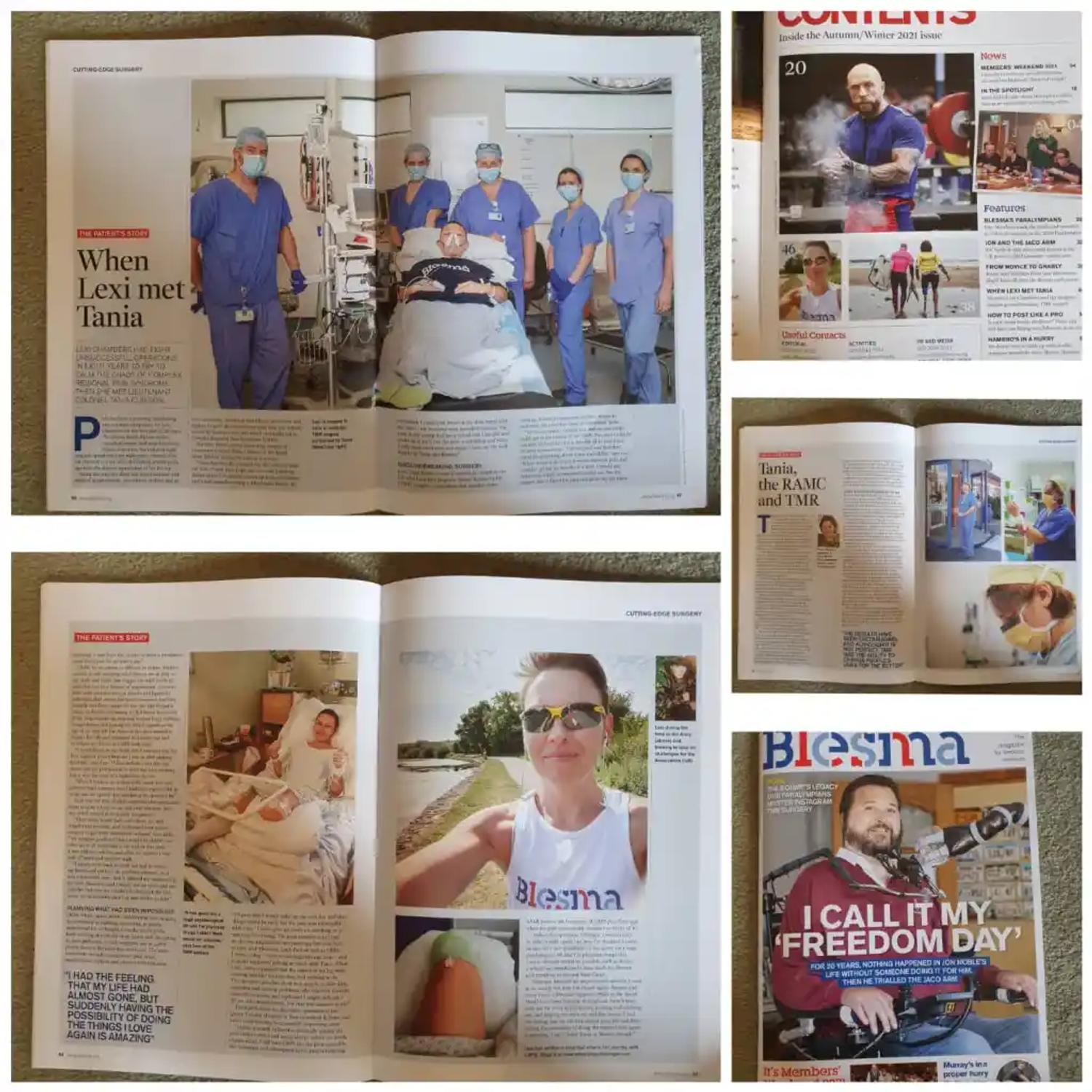 My article in Blesma magazine