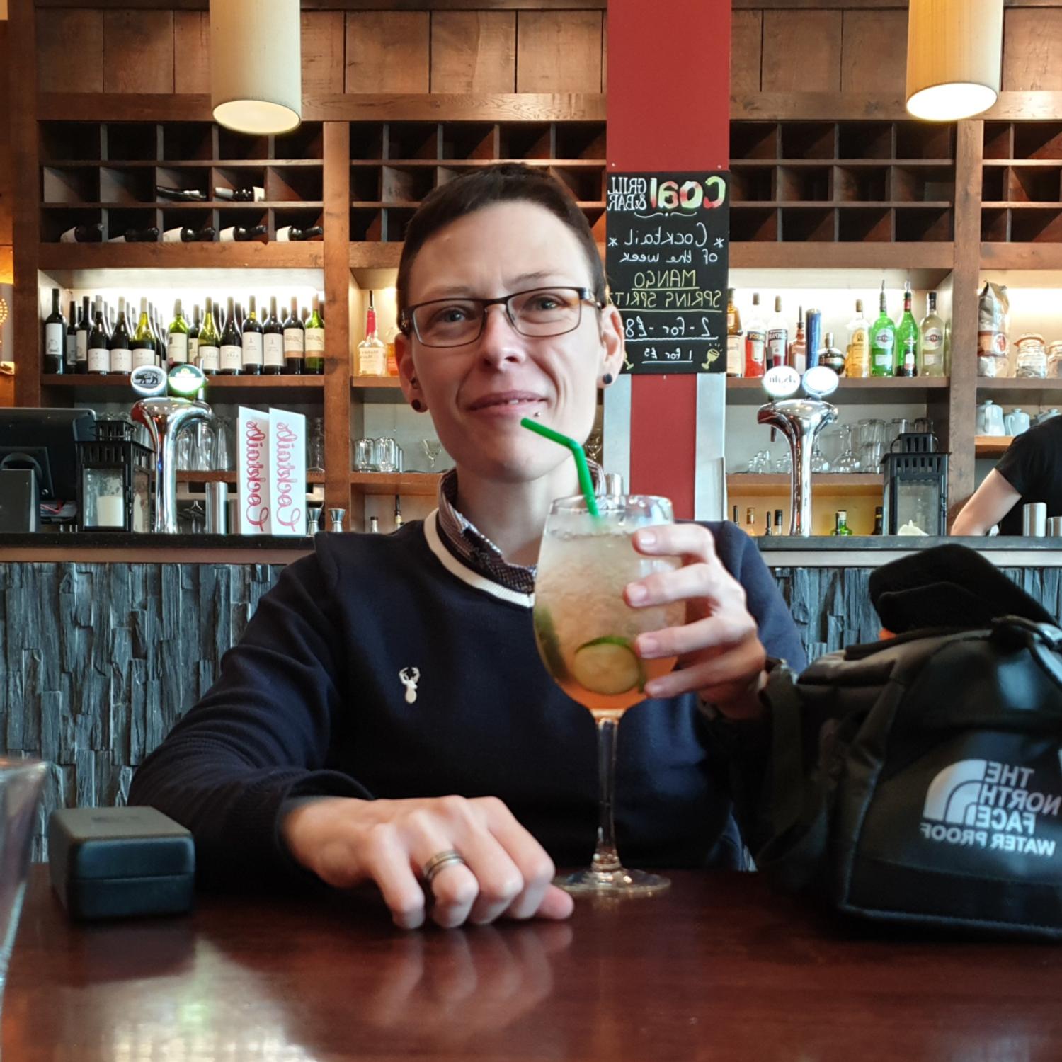 My 1st full day out of hospital. Lunch at Coal.