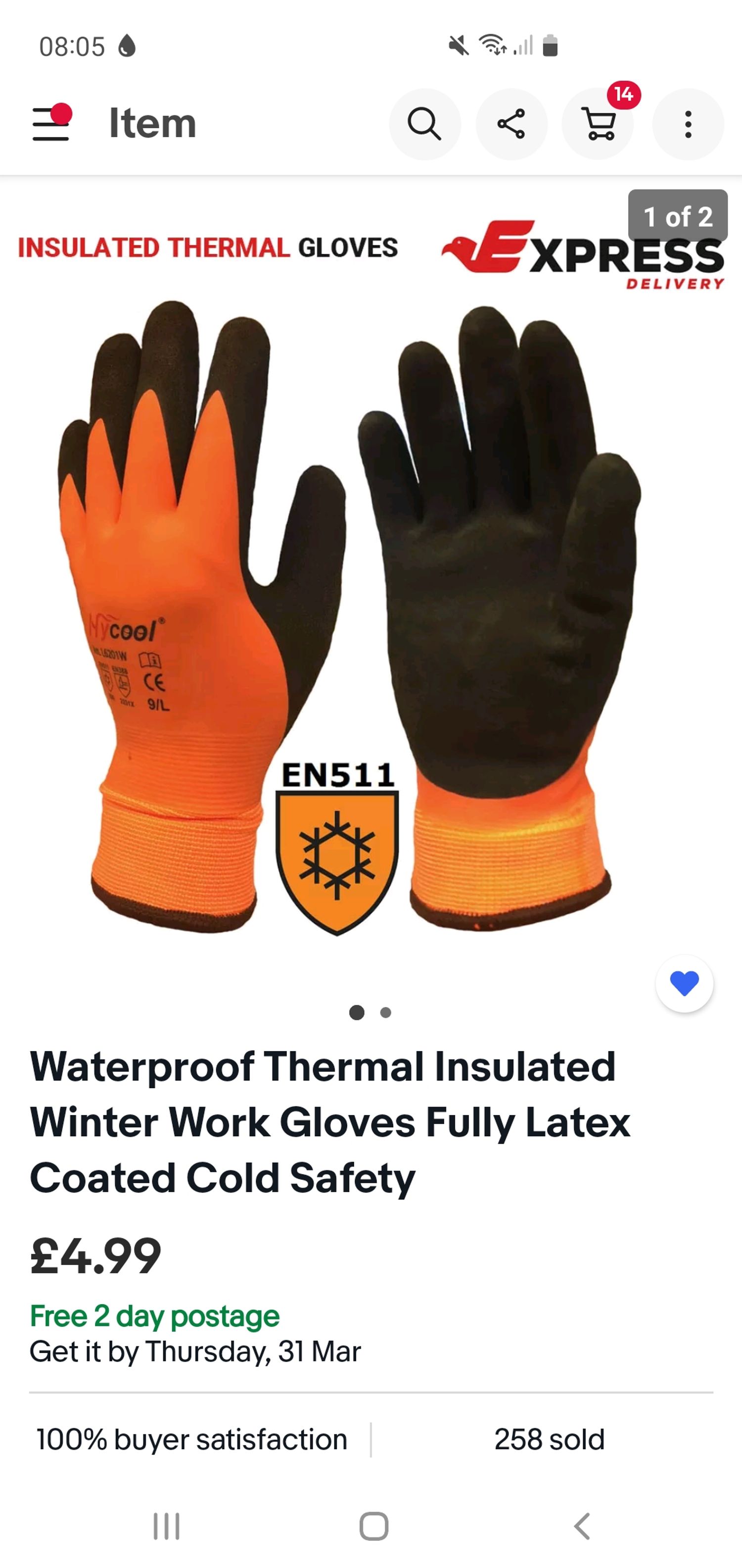 thermal gloves