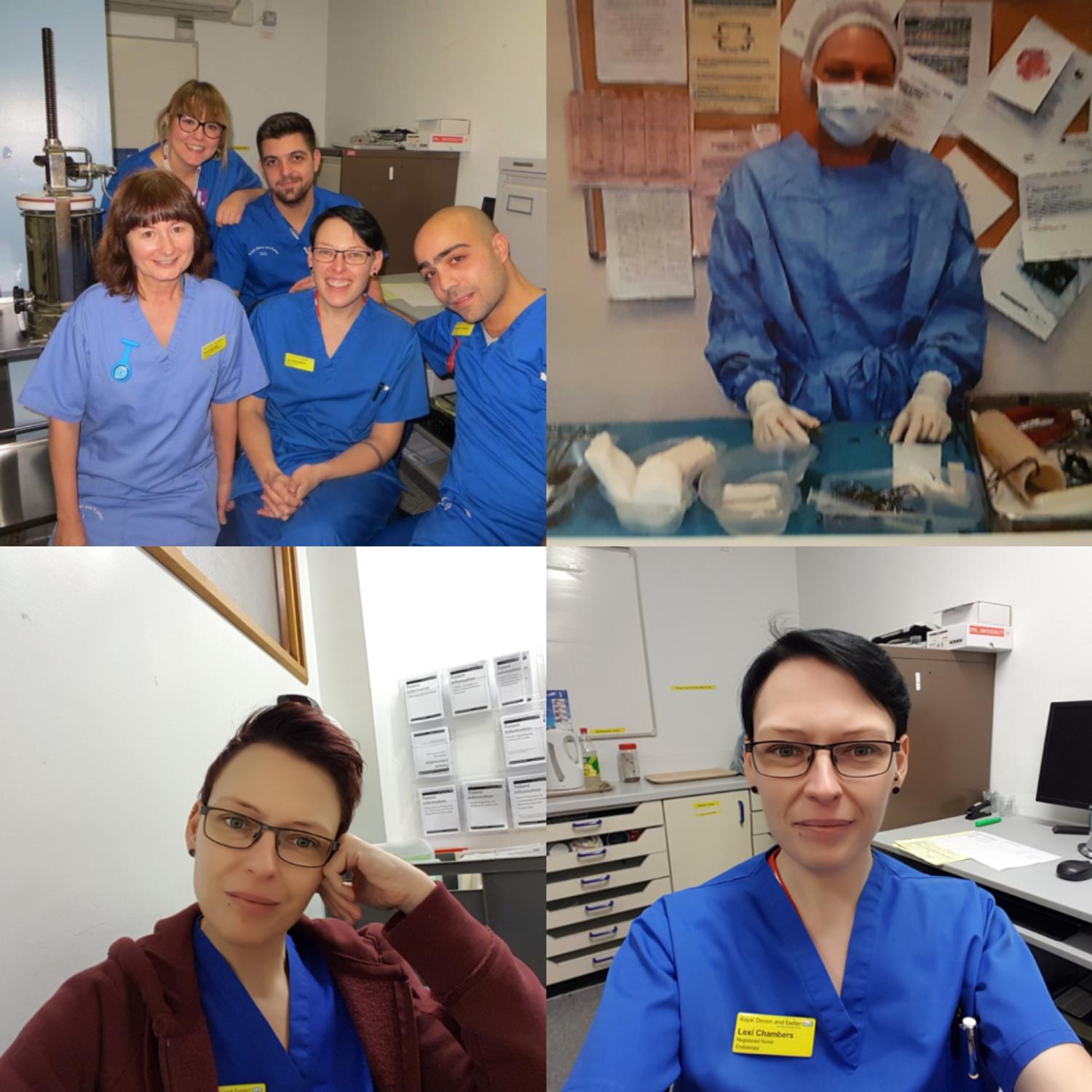 Some photos of me in my nurse regalia!