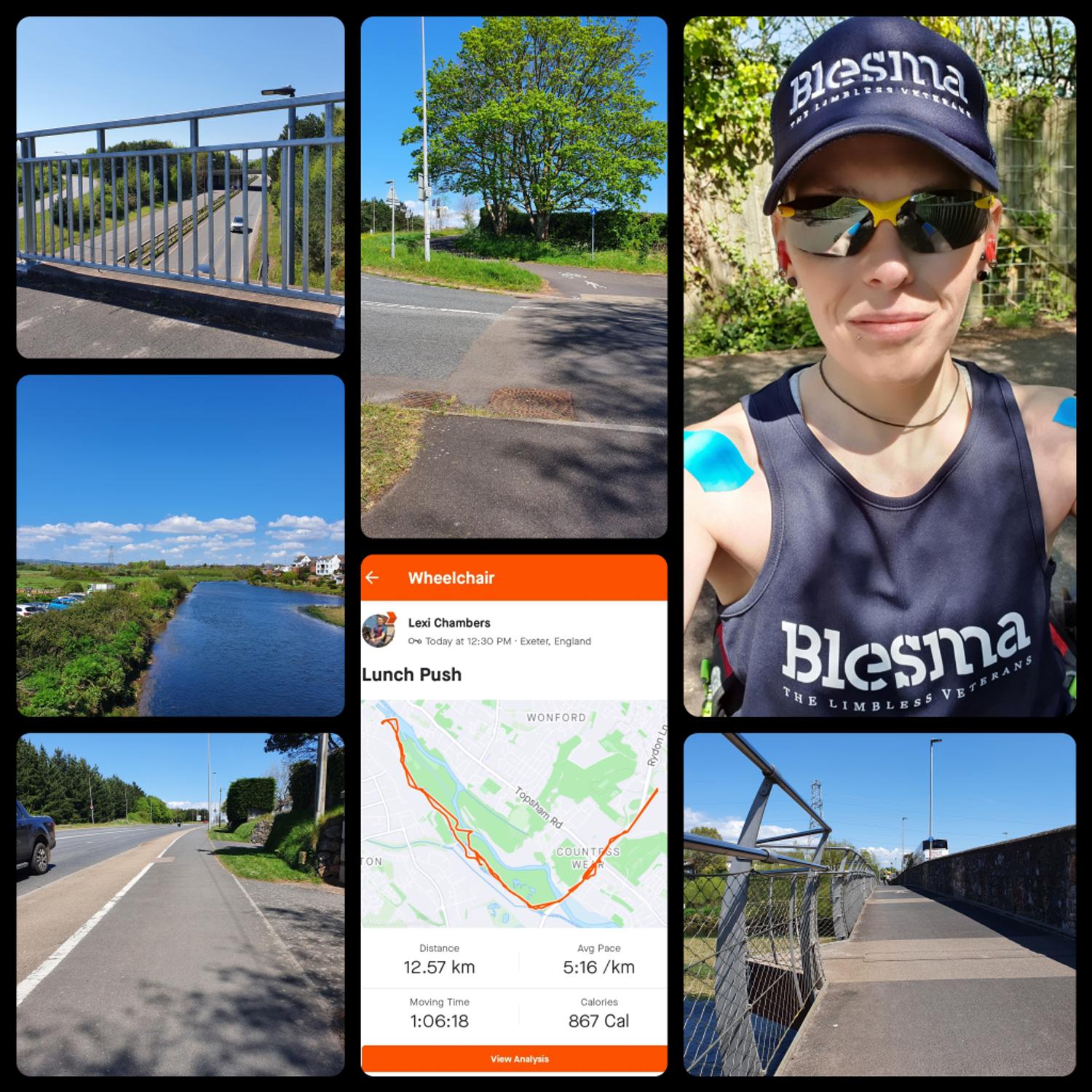 Hill training (photos never do justice to the angle!!)