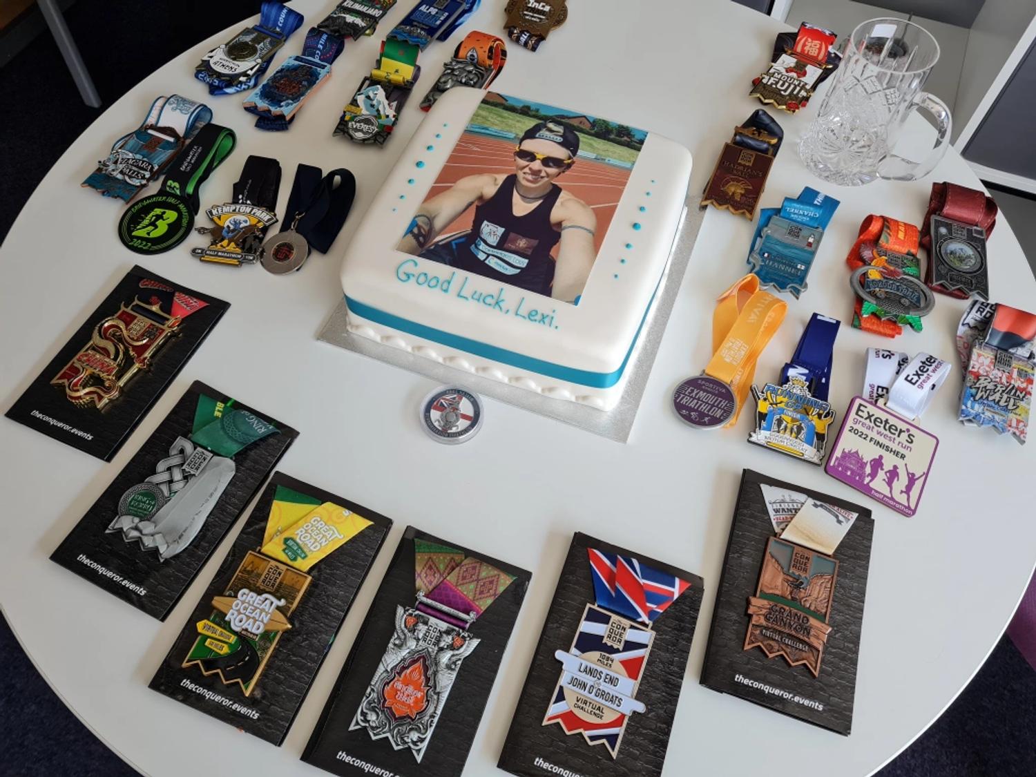 good luck lexi cake