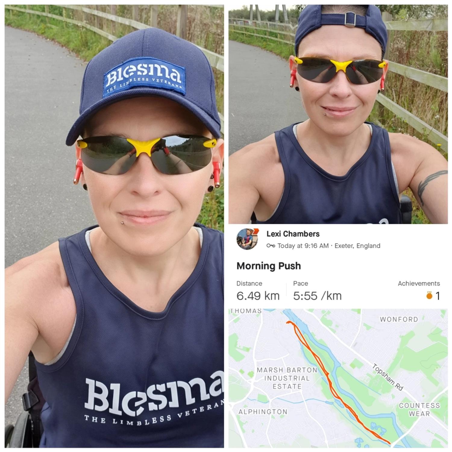 Getting out and about for Blesma