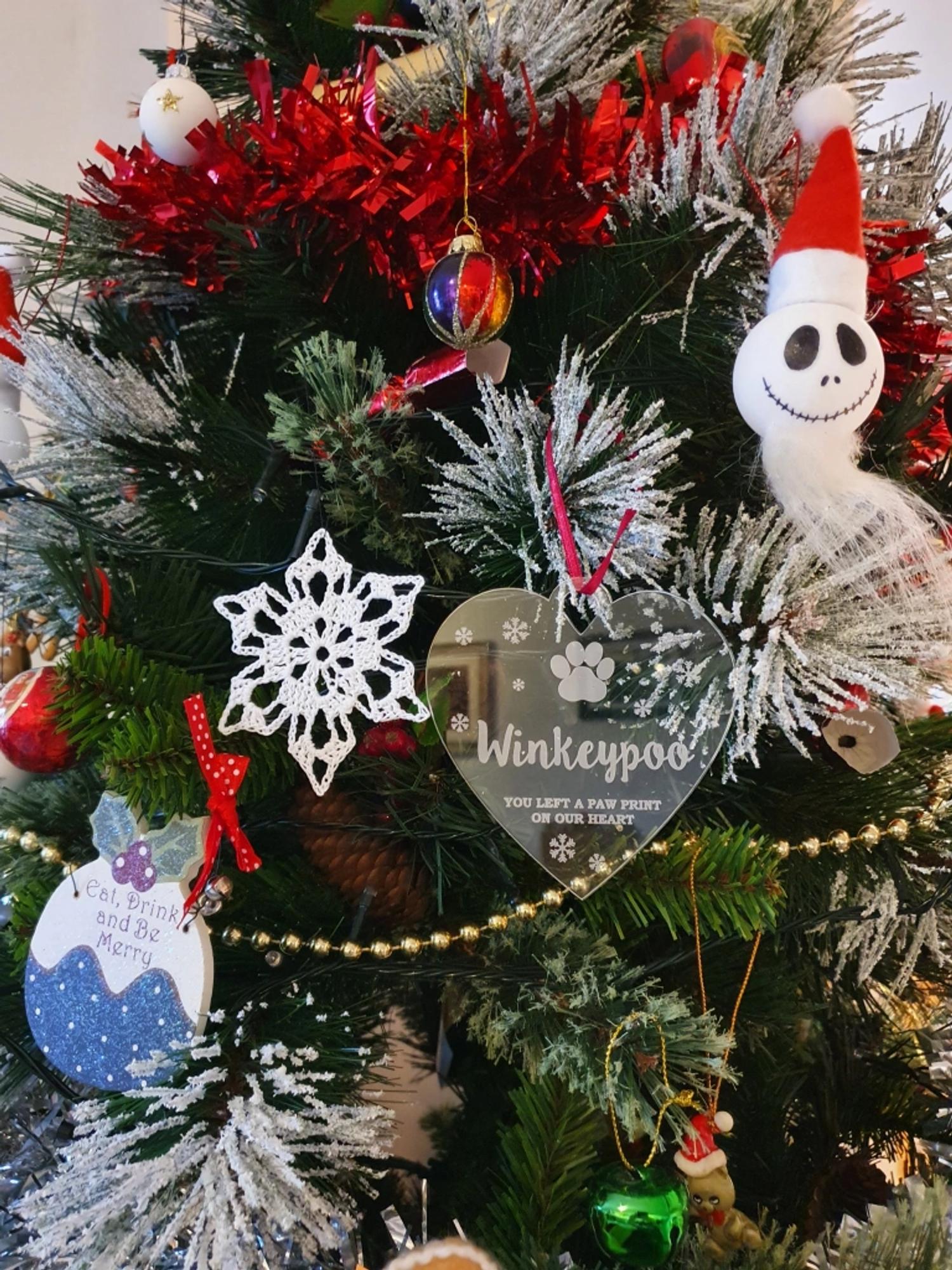 christmas tree & bauble