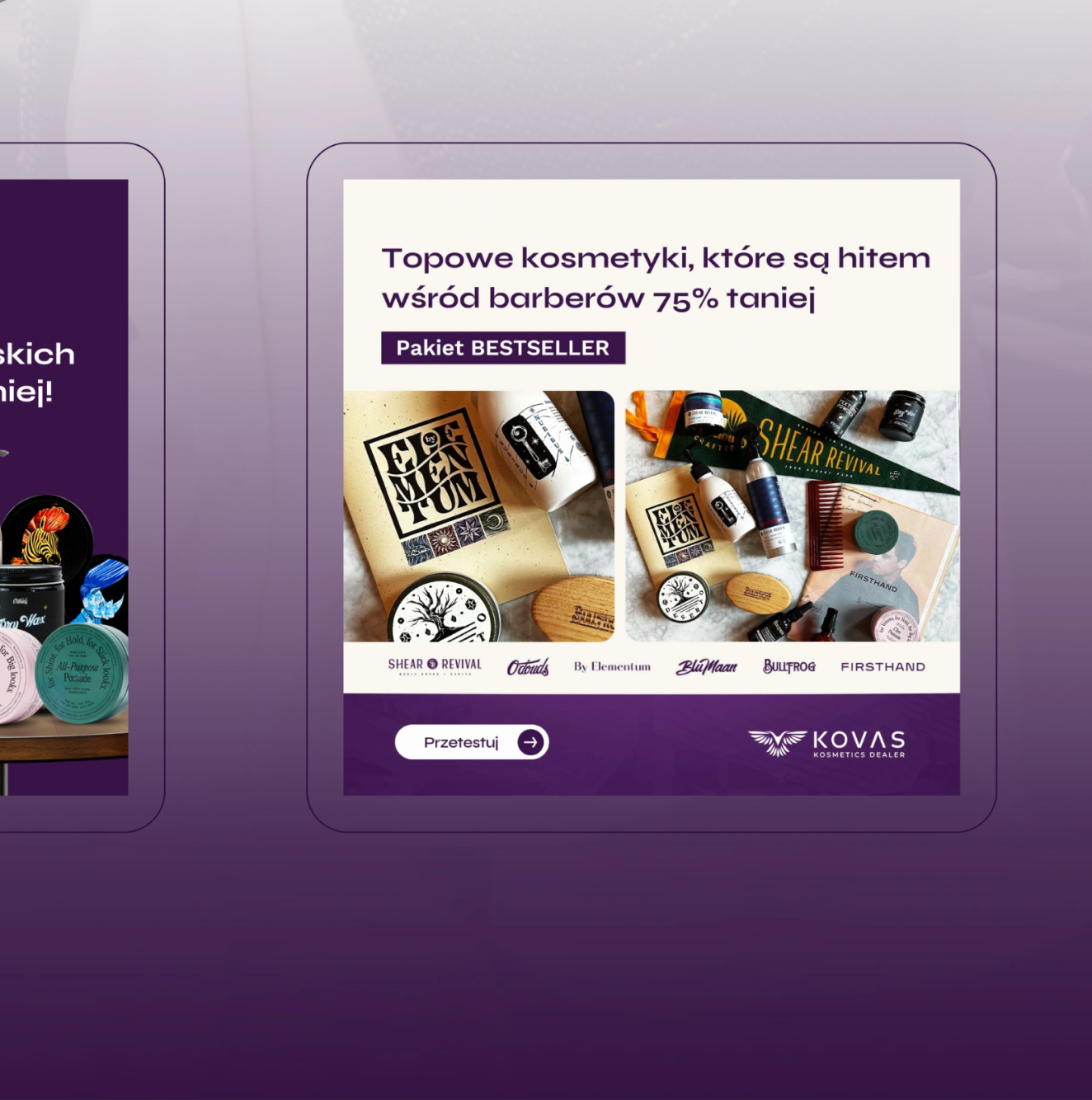 Kampanie Meta Ads KOVAS