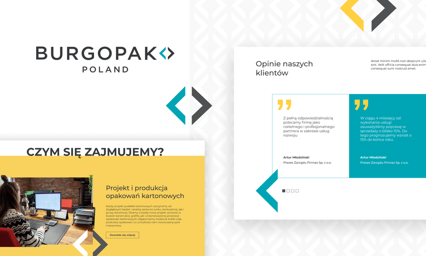 Burgopak — sekcja opinii klientów