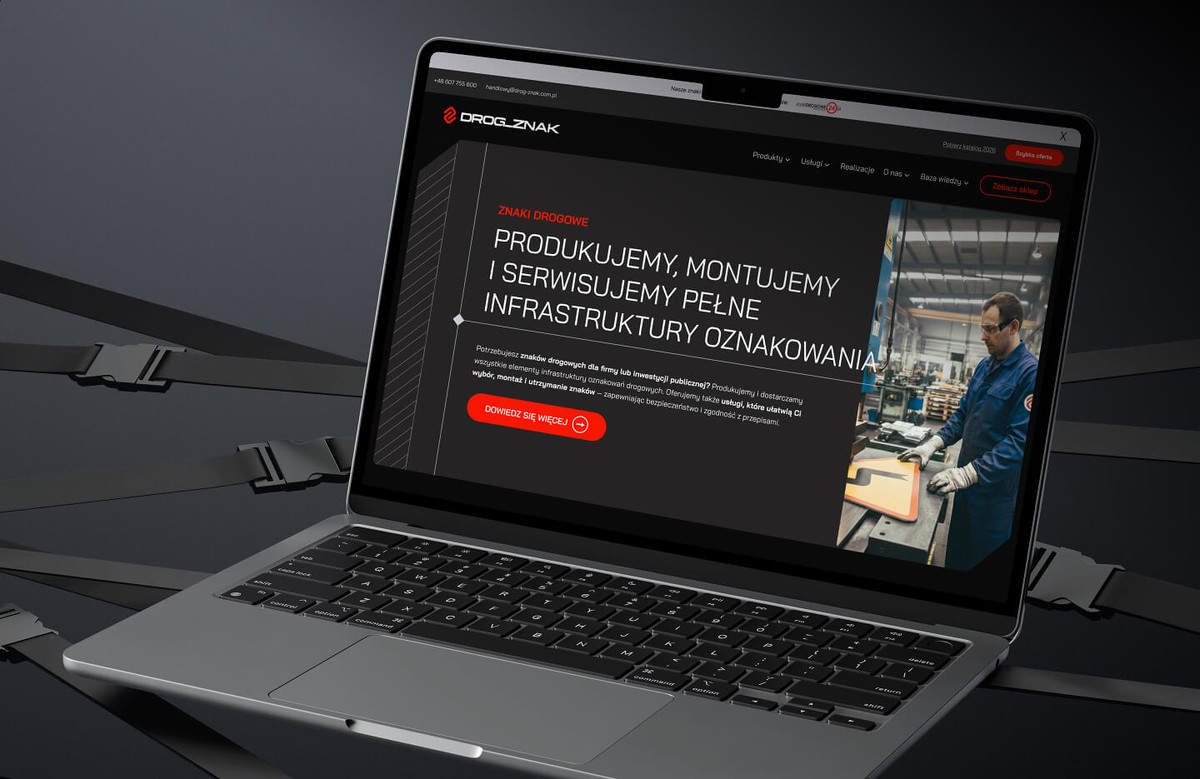 Strona internetowa - DROG-ZNAK