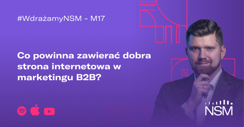 M17: Co powinna zawierać dobra strona internetowa w marketingu B2B?