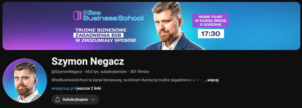 pozyskanie leadów przez kanał na YouTube