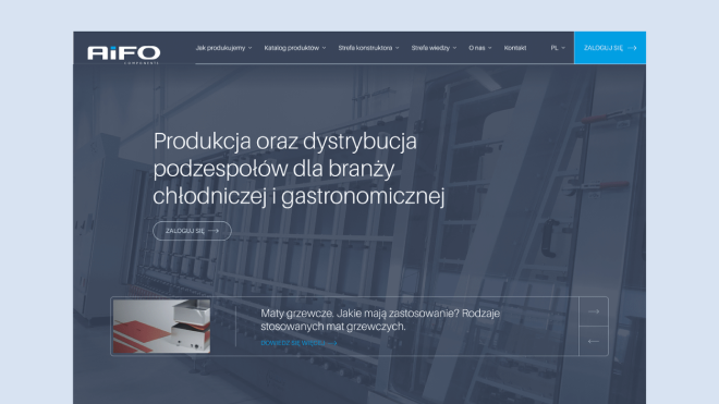 AiFO — strona Poznaj nas i naszą misję