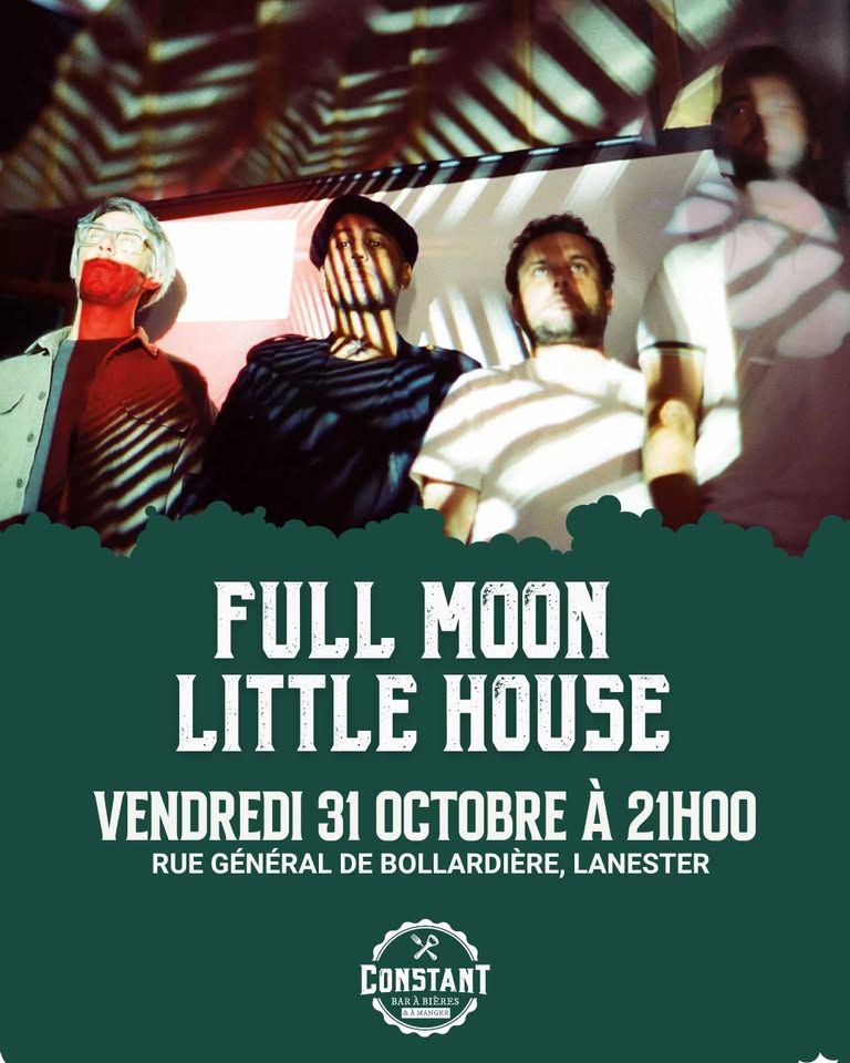 Affiche de FMLH (Full Moon Little House) en concert à Lanester (56)