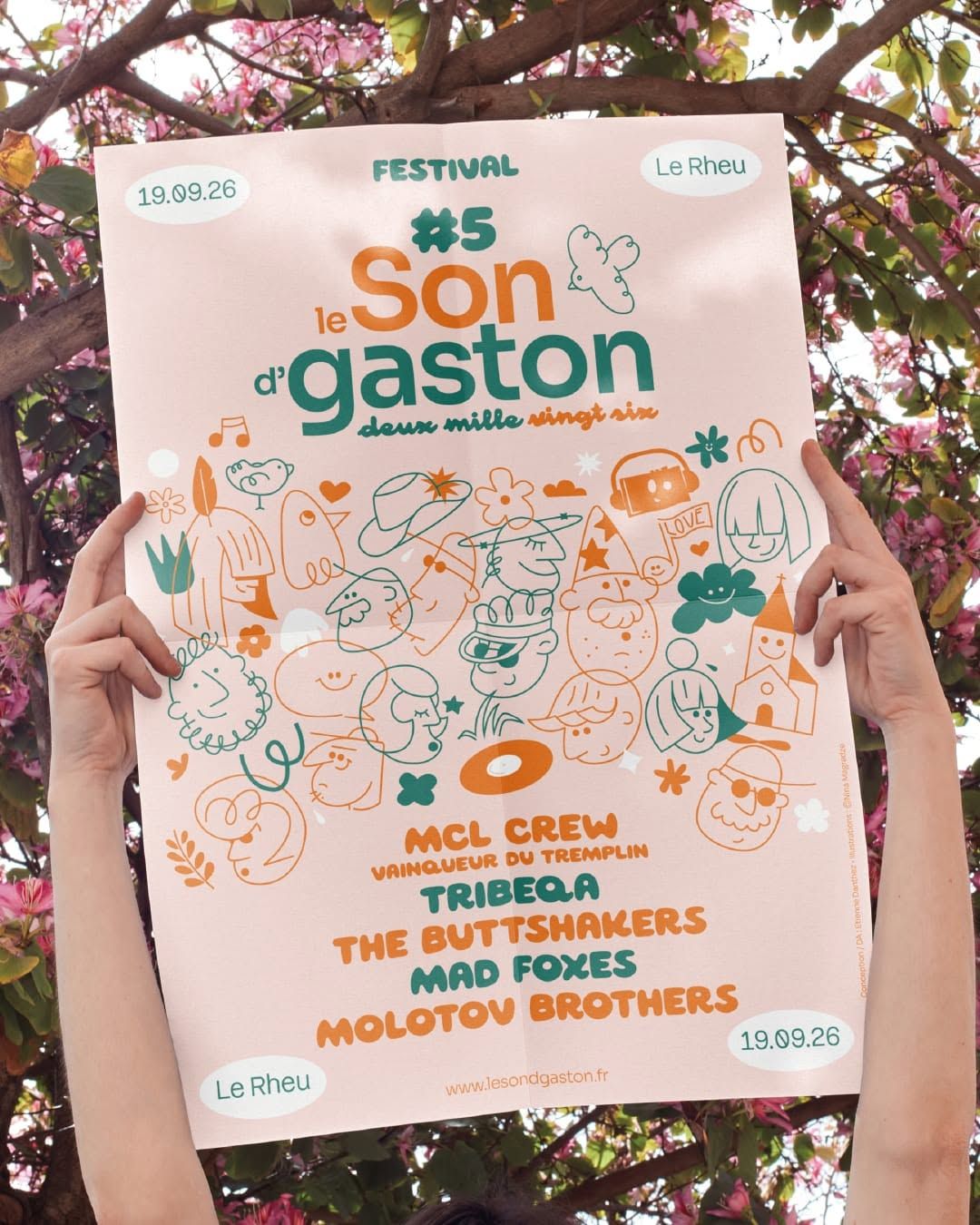 Affiche de Festival Le Son d'Gaston à Le Rheu (35)