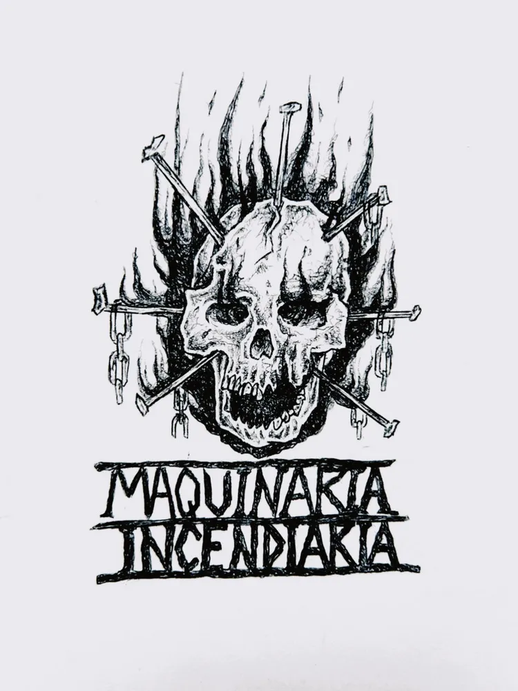 Affiche de Maquinaria Incendaria (HxC/Punk) / Ristretto (FastCore) / Corsä (Powerviolence) live à Brest (29)