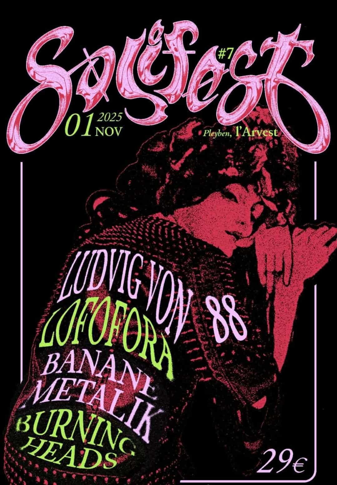 Affiche de Solifest #7 à Pleyben (29)