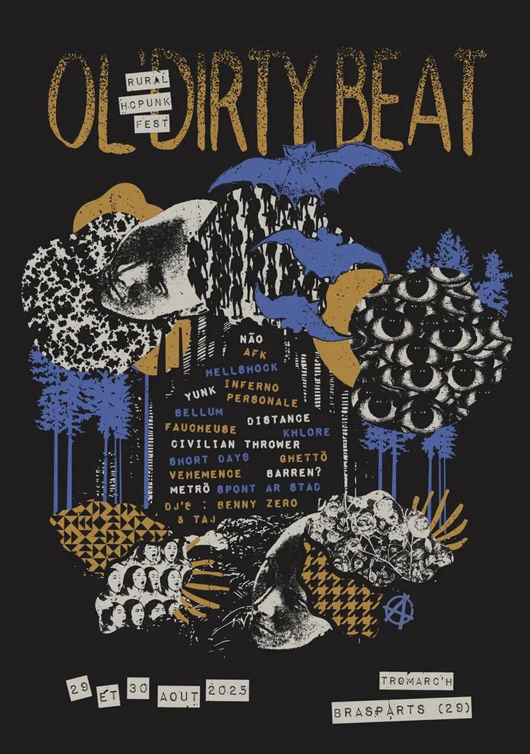 Affiche de Ol'Dirty Beat Festival