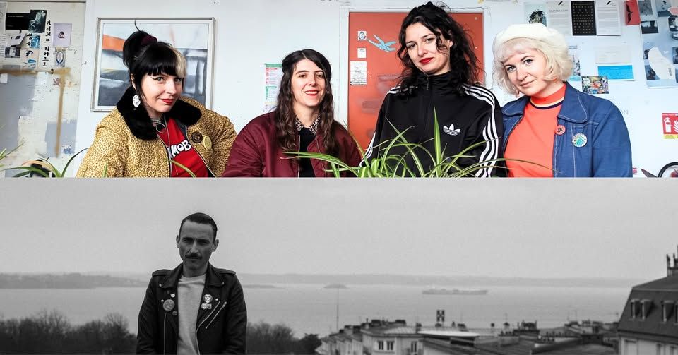 Affiche de Mary Bell (Punk/Grunge) / Prisonnier Du Temps (Punk/Oi!/HxC) en concert à Brest (29)
