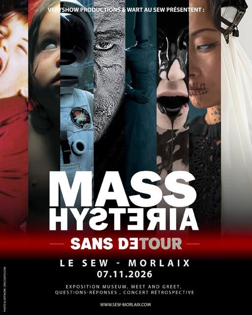 Affiche de Mass Hysteria en concert à Morlaix (29)