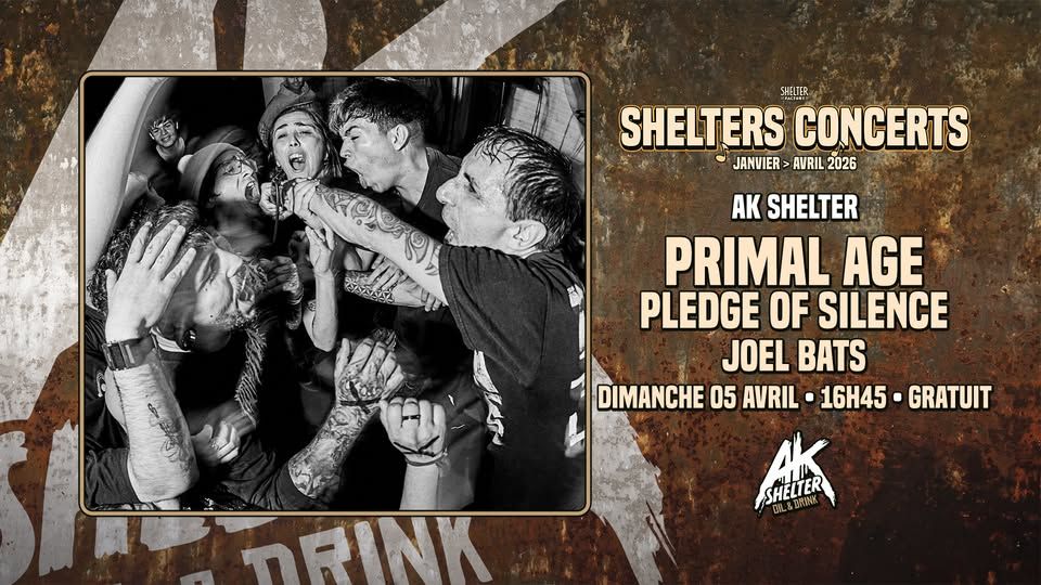 Affiche de Soirée Metal Hardcore / Crossover avec3 groupes à Saint Herblain (44)