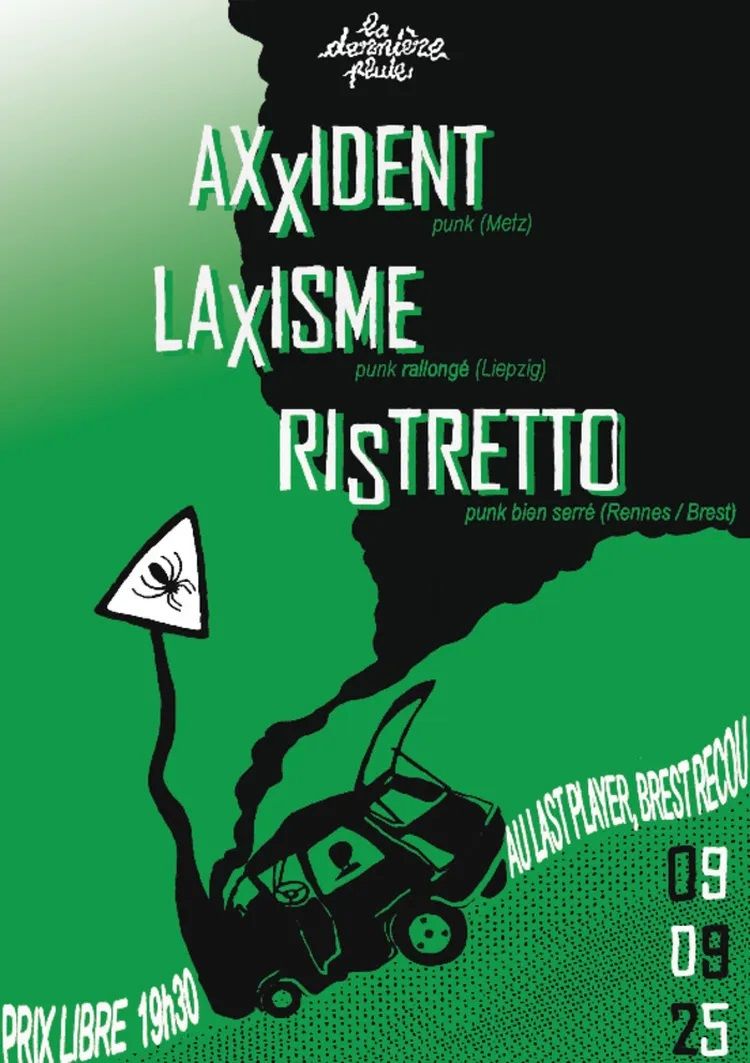 Affiche de Soirée Punk au Last Player (Brest)