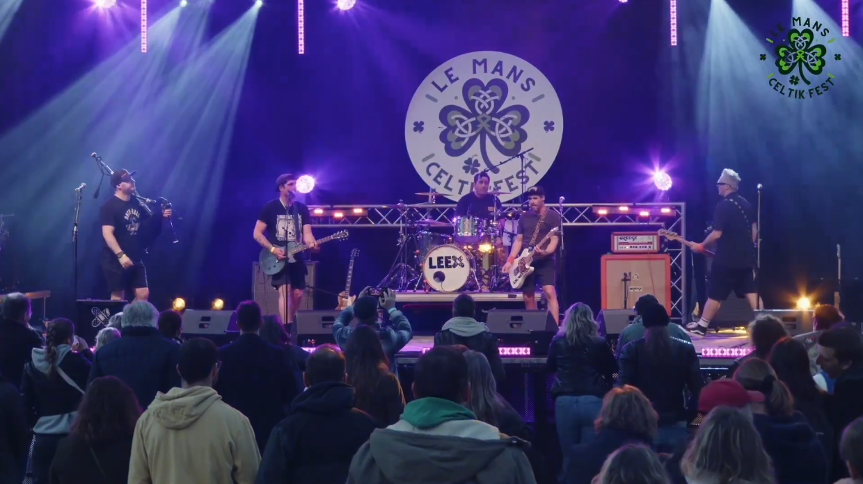 Image pour l'article Leex (Punk Rock Celtique) : vidéo live au Le Mans Celtic Fest 2026