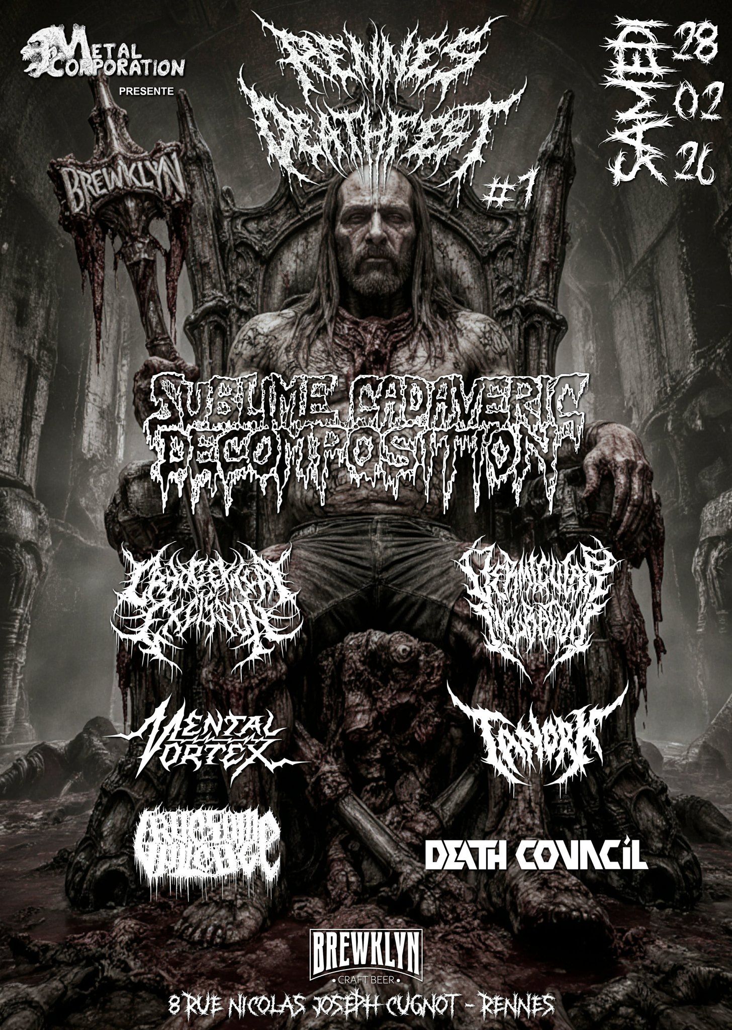 Affiche de Rennes DeathFest #1 (35)