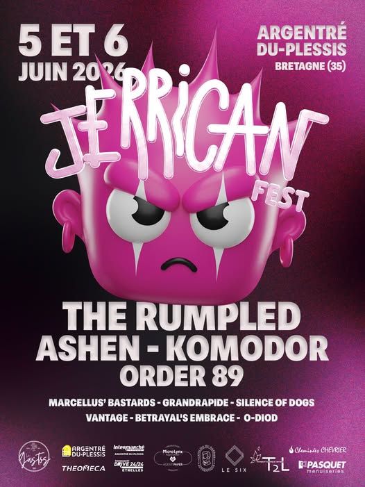 Affiche de Jerrican Fest 2026 à Argentré-du-Plessis (35)