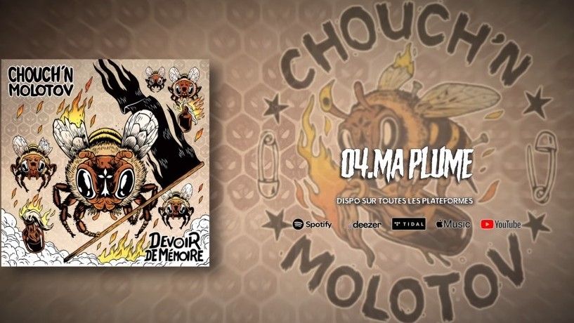Image pour l'article Chouch'N Molotov : nouveau single avec le titre : Ma Plume