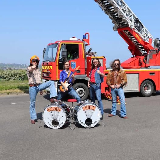 Affiche de Smooth Motion (Rock Psychédélique/Boogie Rock) en concert à Morlaix (29)