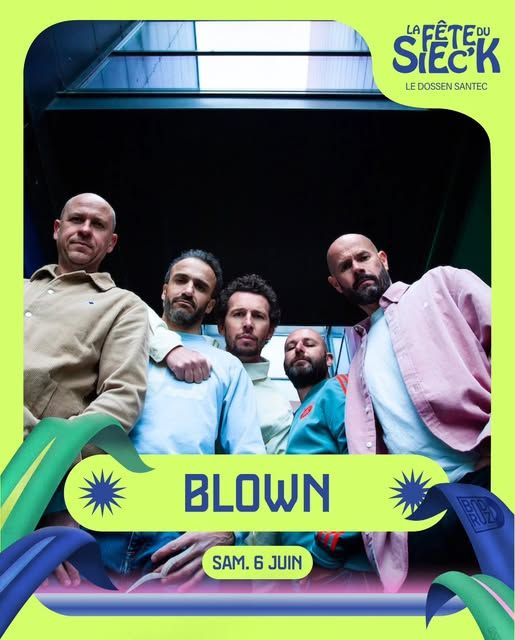 Affiche de Blown (Metal Alternatif) en concert à Santec (29)