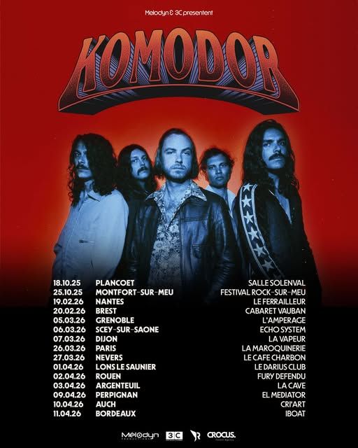 Affiche de Ko Ko Mo et Komodor à Plancoët (22)