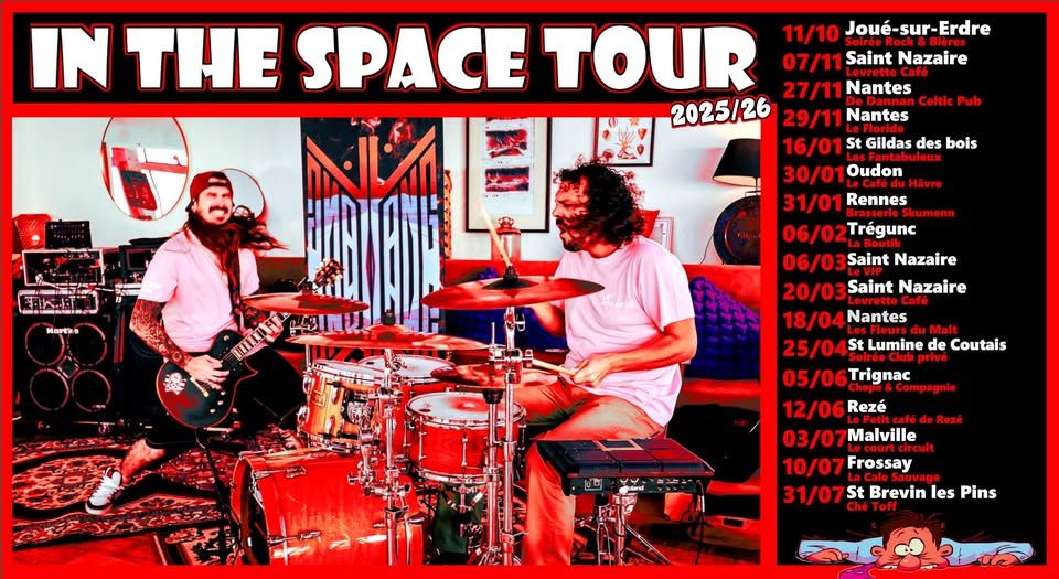 Affiche de Yang Yang (Stoner/Rock Garage) live à Frossay (44)