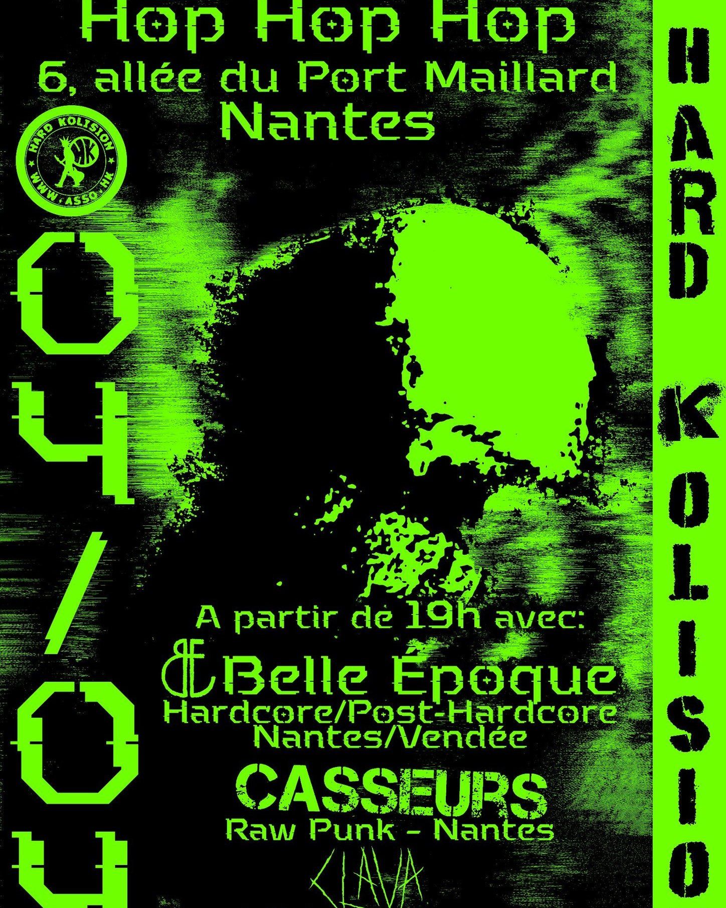 Affiche de Belle Epoque / Clava et Casseur en concert à Nantes (44)