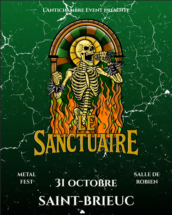 Affiche de Festival Le Sanctuaire #2 à Saint Brieuc (22)