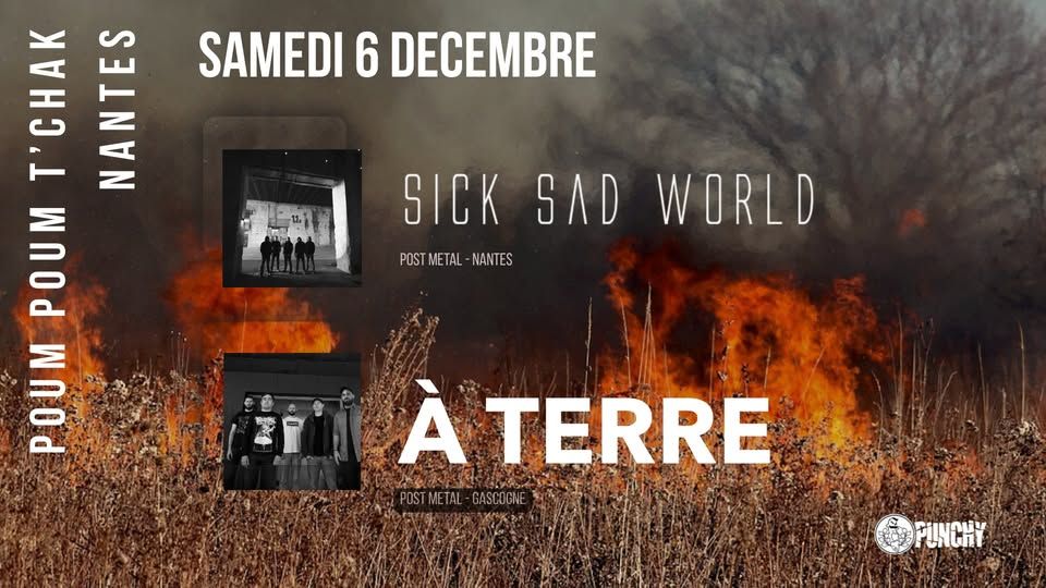 Affiche de Soirée Post-Metal à Nantes (44)