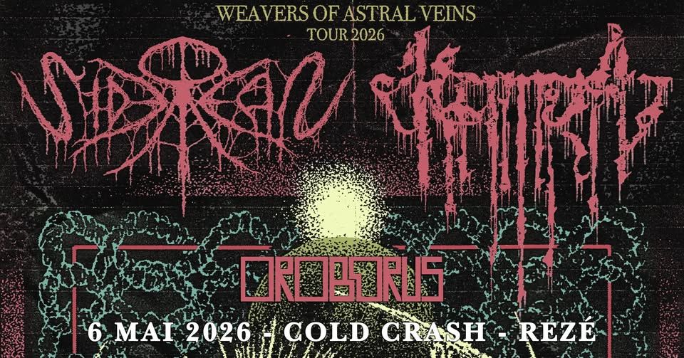 Affiche de Concert Death/Black Metal à Rezé (44)