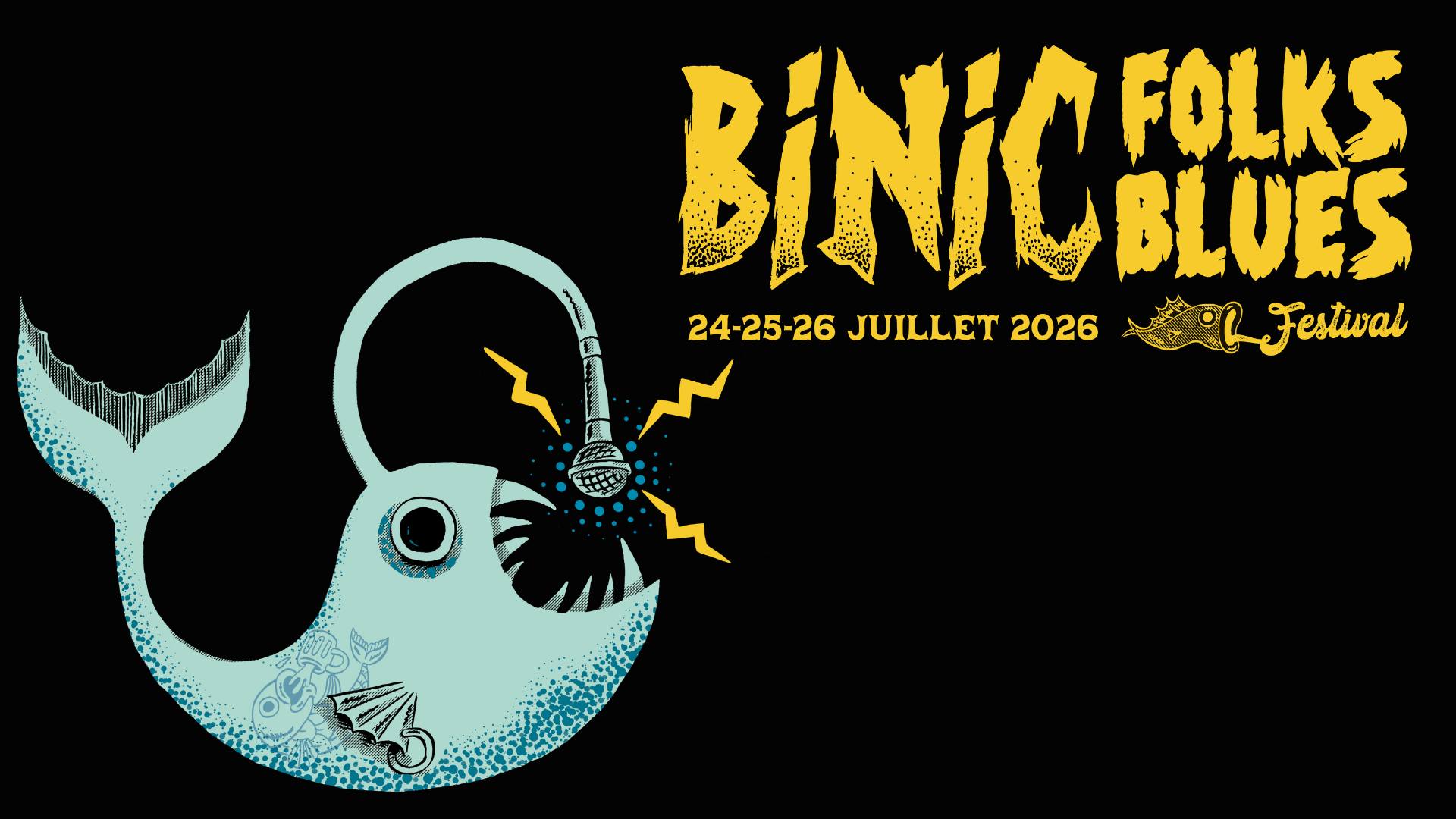 Affiche de Binic Folk Blues Festival #XV à Binic (22)