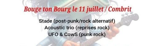 Affiche de UFO And CowS / Stade / Acoustic Trio en concert à Combrit (29)