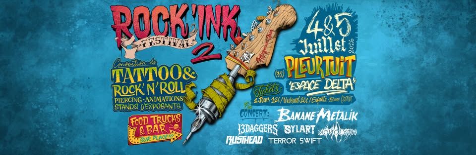 Affiche de Rock'Ink Festival #2 à Pleurtuit (35)
