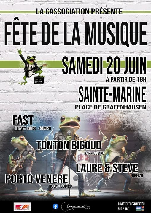 Affiche de Fast (Heavy Rock) en concert à Combrit / Sainte-Marine (29)